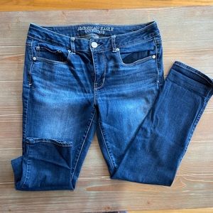 American Eagle jeans.